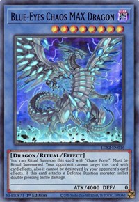 Blue-Eyes Chaos MAX Dragon (Blue) [LDS2-EN016] Ultra Rare | Gear Gaming Bentonville