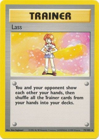 Lass (75/102) [Base Set Unlimited] | Gear Gaming Bentonville