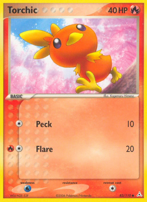 Torchic (83/110) [EX: Holon Phantoms] | Gear Gaming Bentonville