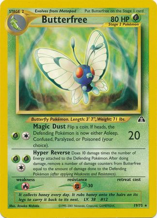 Butterfree (19/75) [Neo Discovery Unlimited] | Gear Gaming Bentonville