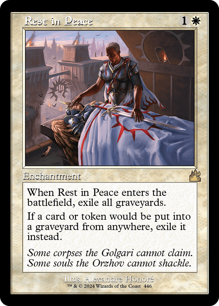 Rest in Peace (Retro Frame) [Ravnica Remastered] | Gear Gaming Bentonville