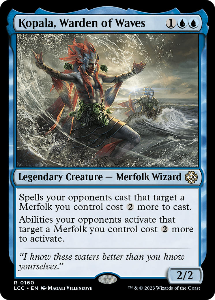 Kopala, Warden of Waves [The Lost Caverns of Ixalan Commander] | Gear Gaming Bentonville