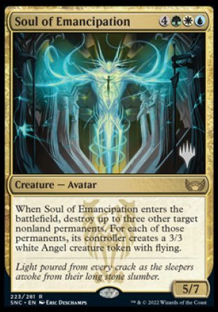 Soul of Emancipation (Promo Pack) [Streets of New Capenna Promos] | Gear Gaming Bentonville