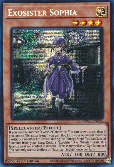 Exosister Sophia [MP23-EN255] Prismatic Secret Rare | Gear Gaming Bentonville