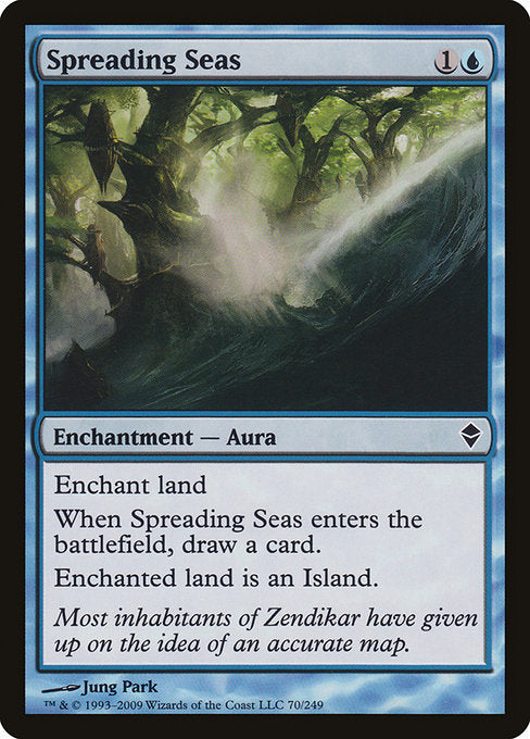 Spreading Seas [Zendikar] | Gear Gaming Bentonville