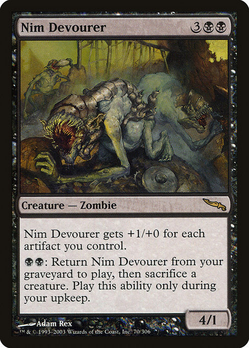 Nim Devourer [Mirrodin] | Gear Gaming Bentonville