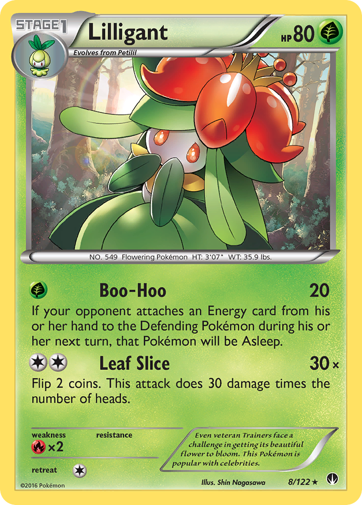 Lilligant (8/122) [XY: BREAKpoint] | Gear Gaming Bentonville