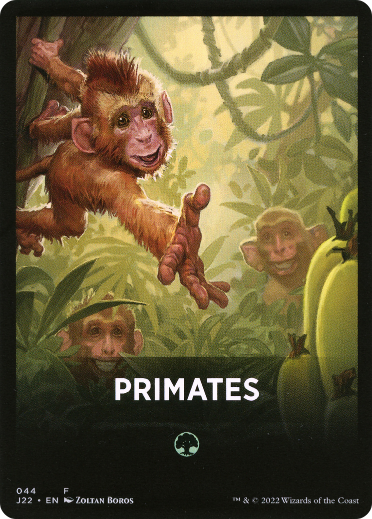 Primates Theme Card [Jumpstart 2022 Front Cards] | Gear Gaming Bentonville