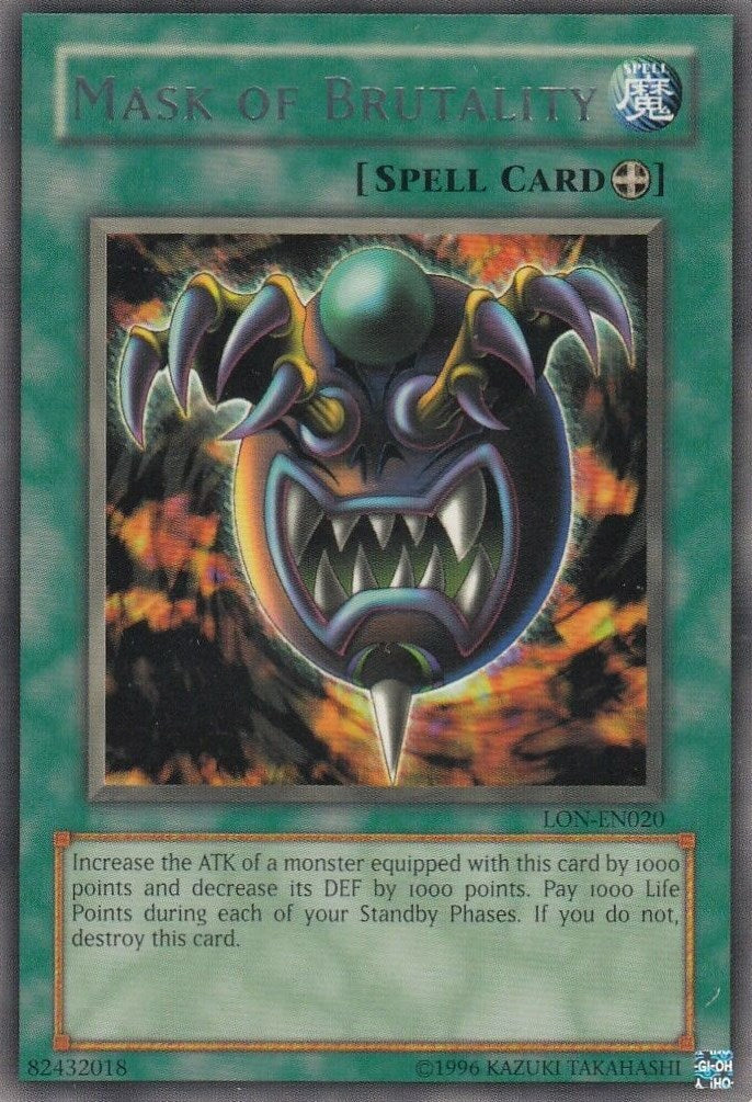 Mask of Brutality [LON-EN020] Rare | Gear Gaming Bentonville