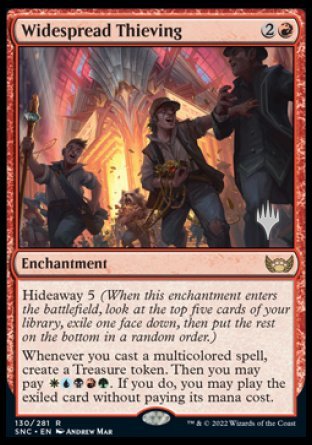 Widespread Thieving (Promo Pack) [Streets of New Capenna Promos] | Gear Gaming Bentonville