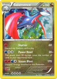 Salamence (57/108) (Cosmos Holo) (Blister Exclusive) [XY: Roaring Skies] | Gear Gaming Bentonville