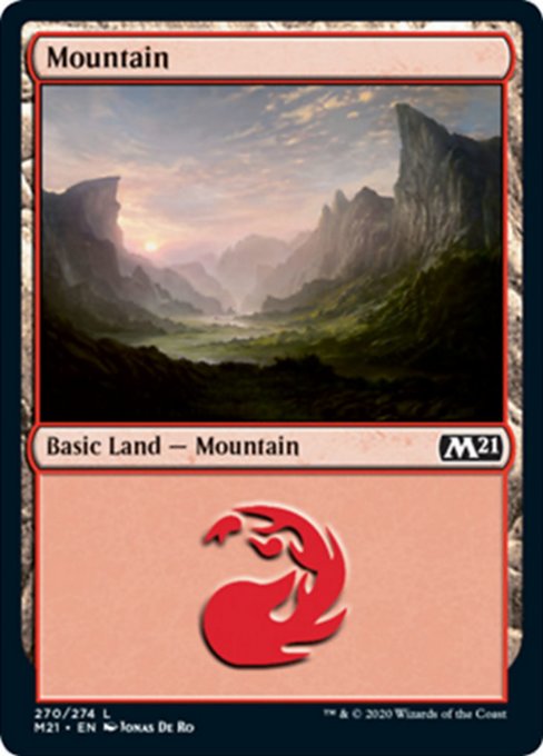 Mountain (270) [Core Set 2021] | Gear Gaming Bentonville