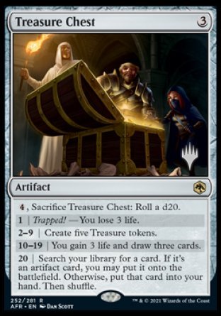 Treasure Chest (Promo Pack) [Dungeons & Dragons: Adventures in the Forgotten Realms Promos] | Gear Gaming Bentonville