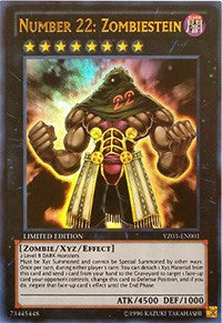 Number 22: Zombiestein [Yu-Gi-Oh! ZEXAL Manga Promotional Cards] [YZ03-EN001] | Gear Gaming Bentonville