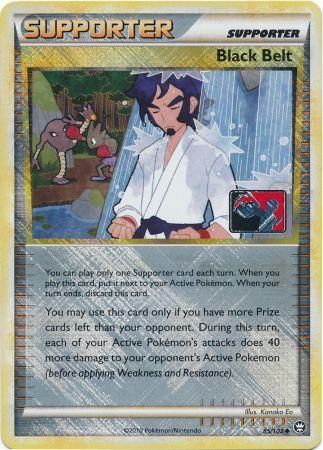 Black Belt (85/102) (League Promo) [HeartGold & SoulSilver: Triumphant] | Gear Gaming Bentonville