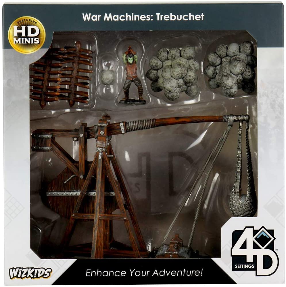 WizKids 4D Settings: War Machines - Trebuchet | Gear Gaming Bentonville