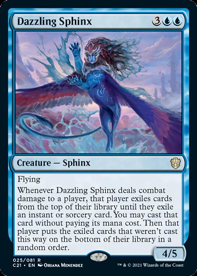 Dazzling Sphinx [Commander 2021] | Gear Gaming Bentonville