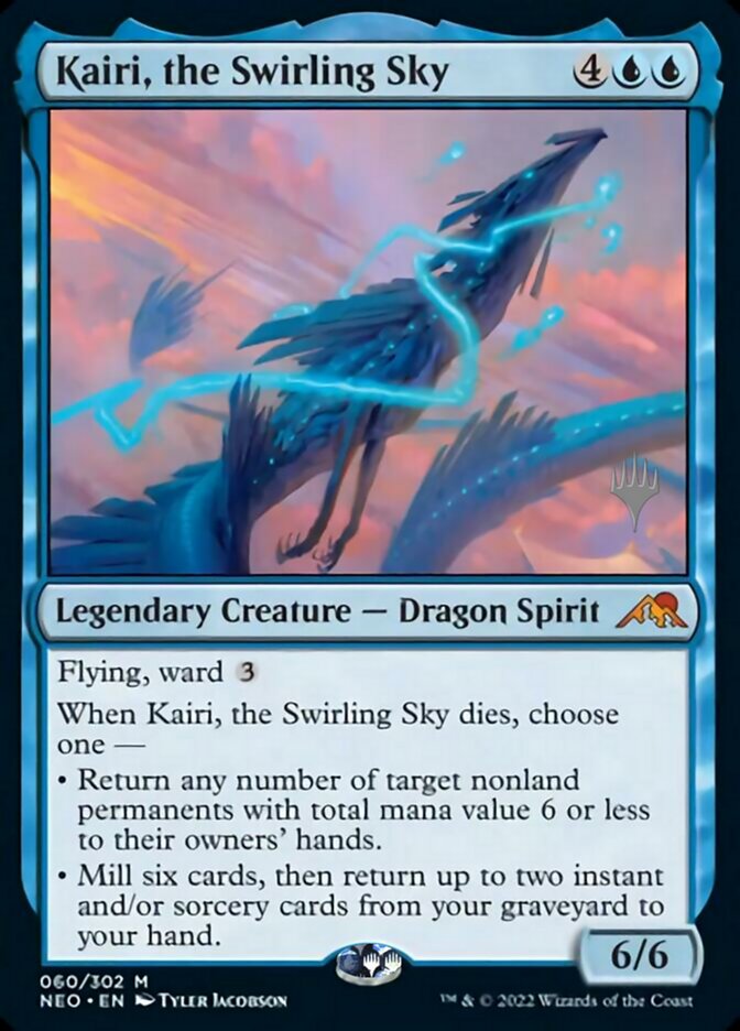 Kairi, the Swirling Sky (Promo Pack) [Kamigawa: Neon Dynasty Promos] | Gear Gaming Bentonville