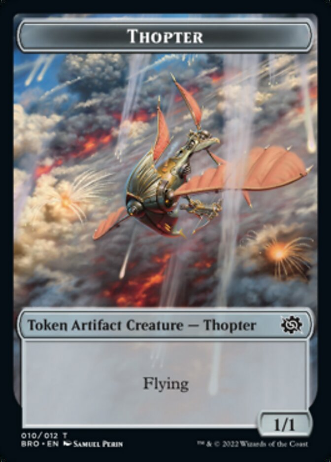 Thopter Token [The Brothers' War Tokens] | Gear Gaming Bentonville