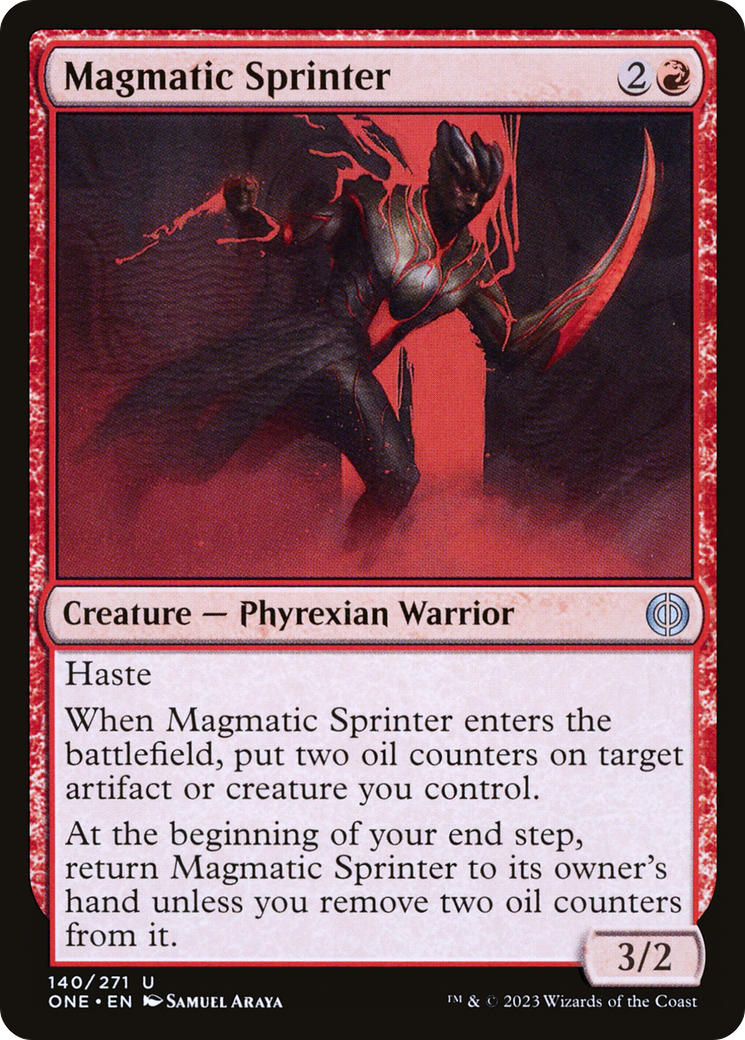 Magmatic Sprinter [Phyrexia: All Will Be One] | Gear Gaming Bentonville