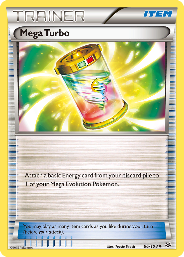 Mega Turbo (86/108) [XY: Roaring Skies] | Gear Gaming Bentonville