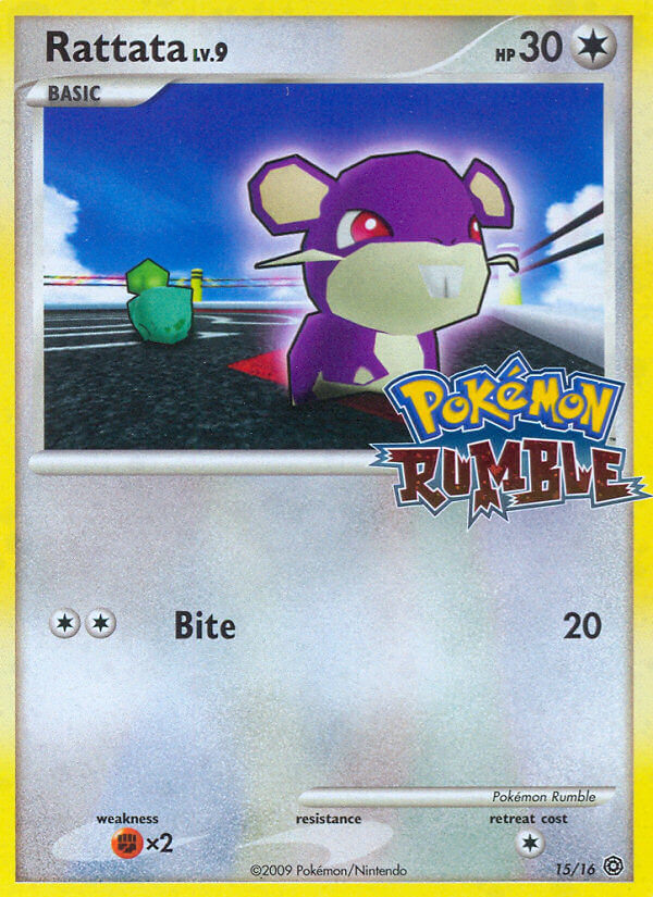 Rattata (15/16) [Pokémon Rumble] | Gear Gaming Bentonville