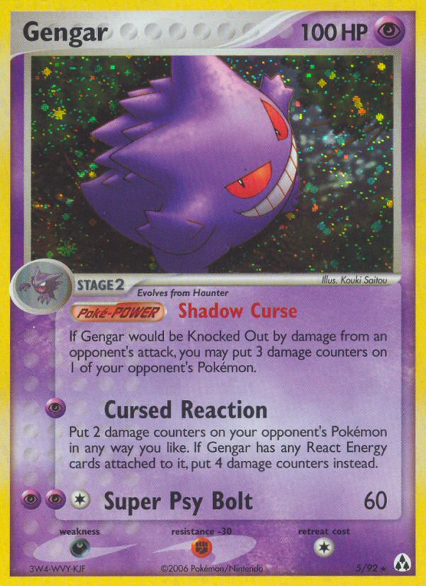 Gengar (5/92) [EX: Legend Maker] | Gear Gaming Bentonville