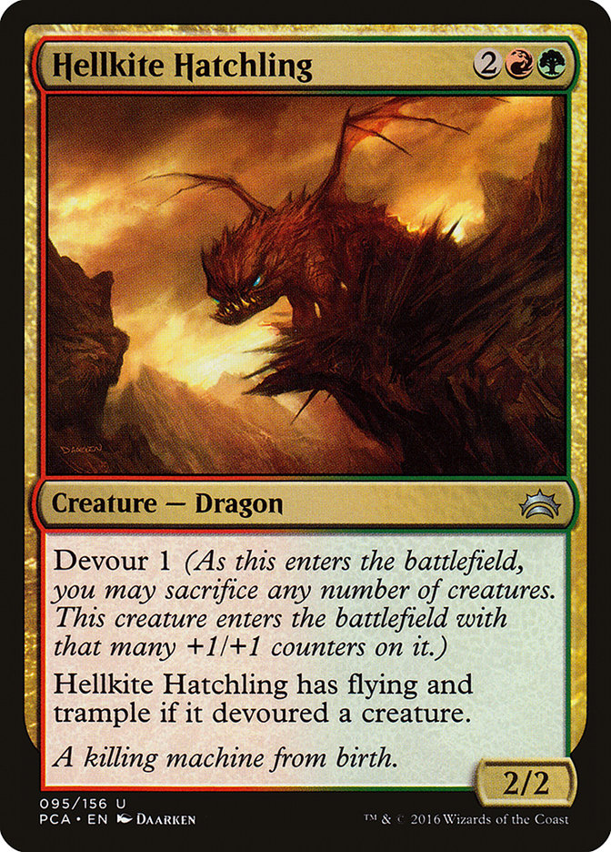 Hellkite Hatchling [Planechase Anthology] | Gear Gaming Bentonville