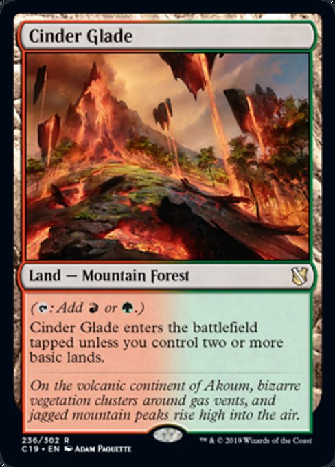 Cinder Glade [Commander 2019] | Gear Gaming Bentonville