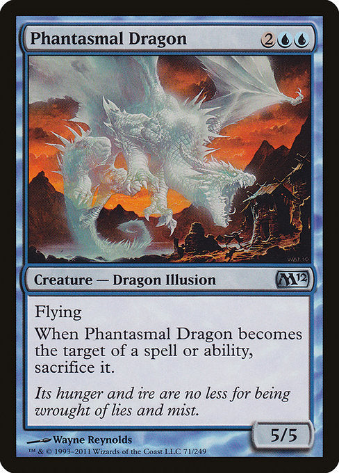 Phantasmal Dragon [Magic 2012 (M12)] | Gear Gaming Bentonville