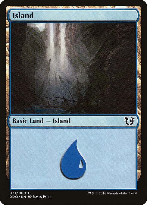 Island (71) [Duel Decks: Blessed vs. Cursed] | Gear Gaming Bentonville