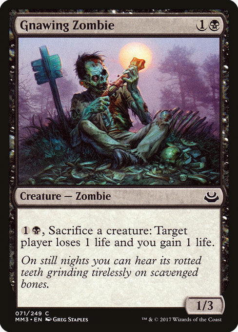 Gnawing Zombie [Modern Masters 2017] | Gear Gaming Bentonville