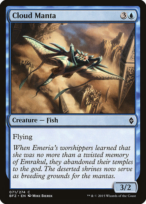 Cloud Manta [Battle for Zendikar] | Gear Gaming Bentonville