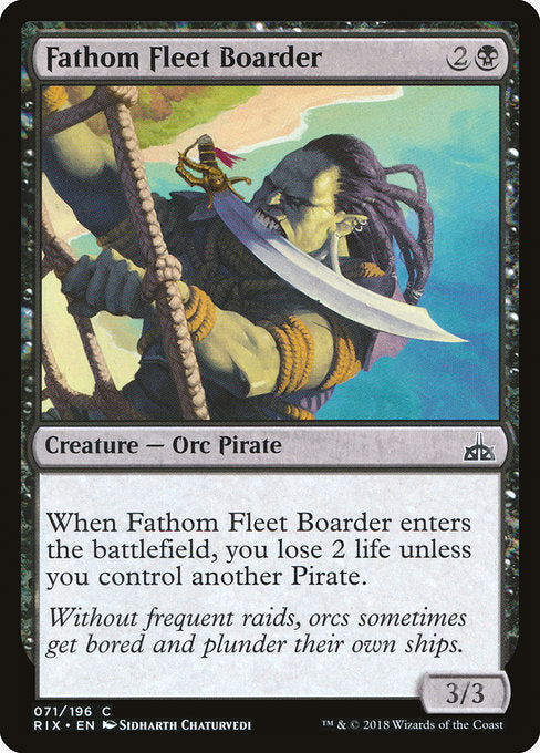 Fathom Fleet Boarder [Rivals of Ixalan] | Gear Gaming Bentonville