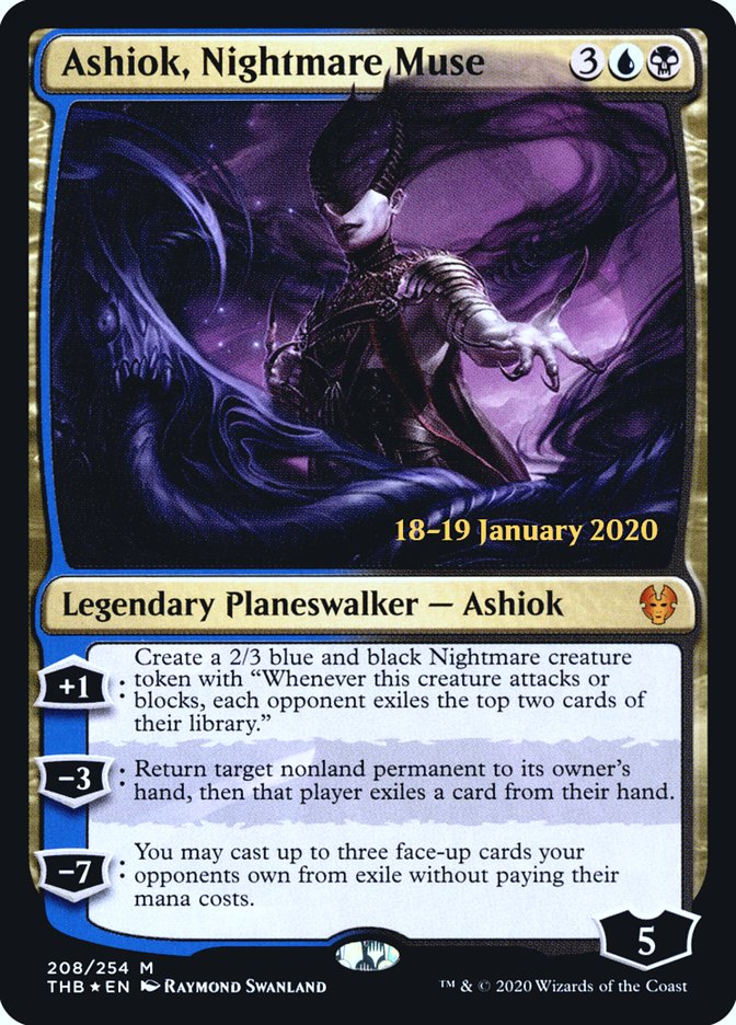 Ashiok, Nightmare Muse [Theros Beyond Death Prerelease Promos] | Gear Gaming Bentonville