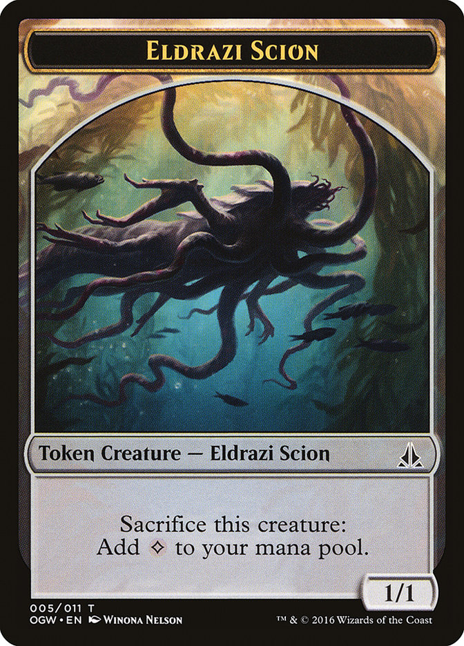 Eldrazi Scion (005/011) [Oath of the Gatewatch Tokens] | Gear Gaming Bentonville