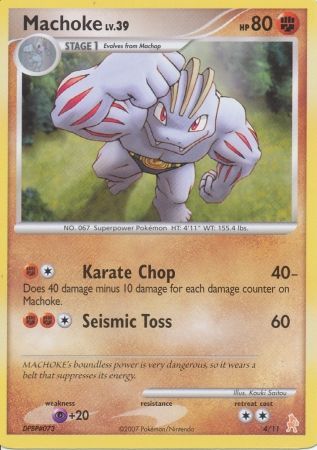 Machoke (4/11) [Diamond & Pearl: Trainer Kit - Lucario] | Gear Gaming Bentonville