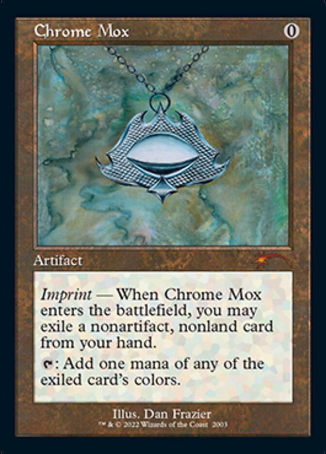 Chrome Mox (Retro) [Secret Lair 30th Anniversary Countdown Kit] | Gear Gaming Bentonville