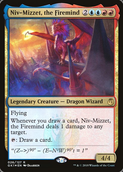 Niv-Mizzet, the Firemind [Guilds of Ravnica: Guild Kits] | Gear Gaming Bentonville