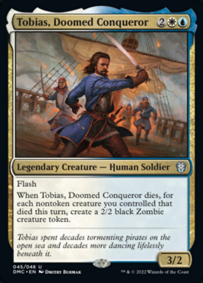 Tobias, Doomed Conqueror [Dominaria United Commander] | Gear Gaming Bentonville