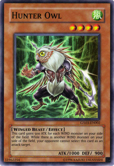 Hunter Owl [GX03-EN002] Super Rare | Gear Gaming Bentonville