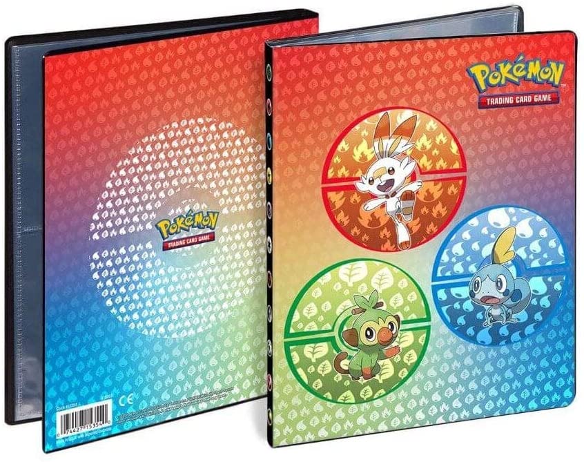 Ultra Pro 4 Pocket Portfolio Galar Starters | Gear Gaming Bentonville