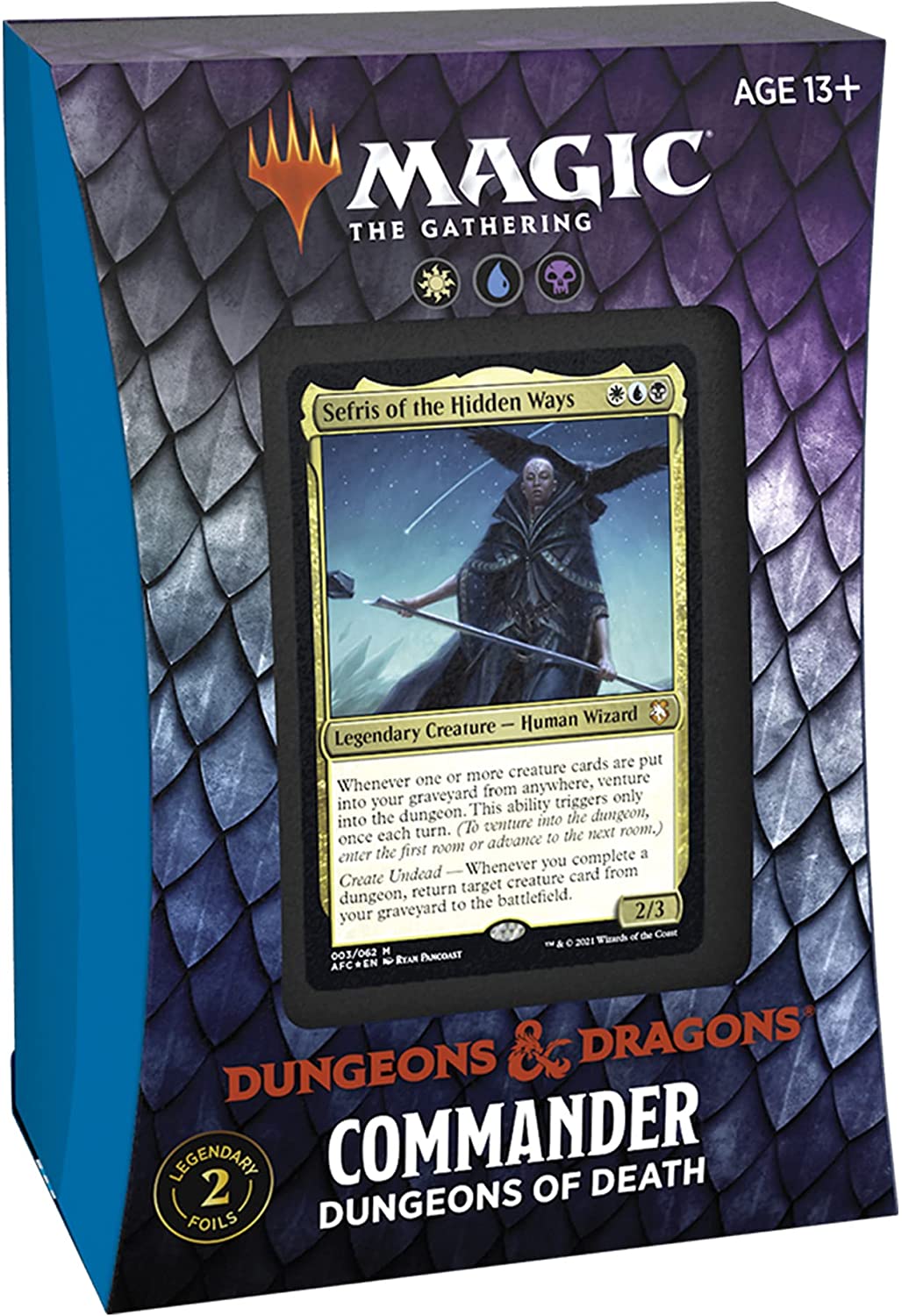 Adventures in the Forgotten Realms Commander Deck: Dungeons of Death | Gear Gaming Bentonville