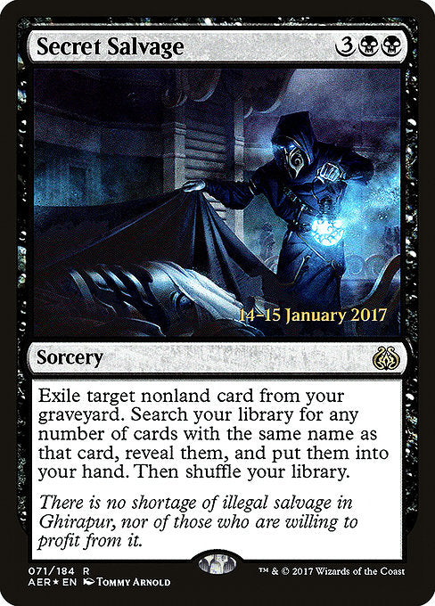 Secret Salvage [Prerelease Cards] | Gear Gaming Bentonville