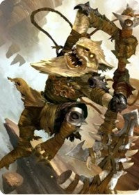 Teeterpeak Ambusher Art Card [Zendikar Rising Art Series] | Gear Gaming Bentonville