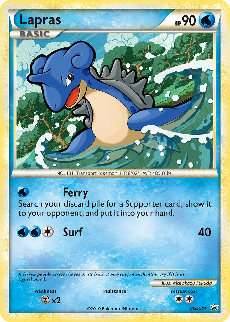 Lapras (HGSS14) [HeartGold & SoulSilver: Black Star Promos] | Gear Gaming Bentonville