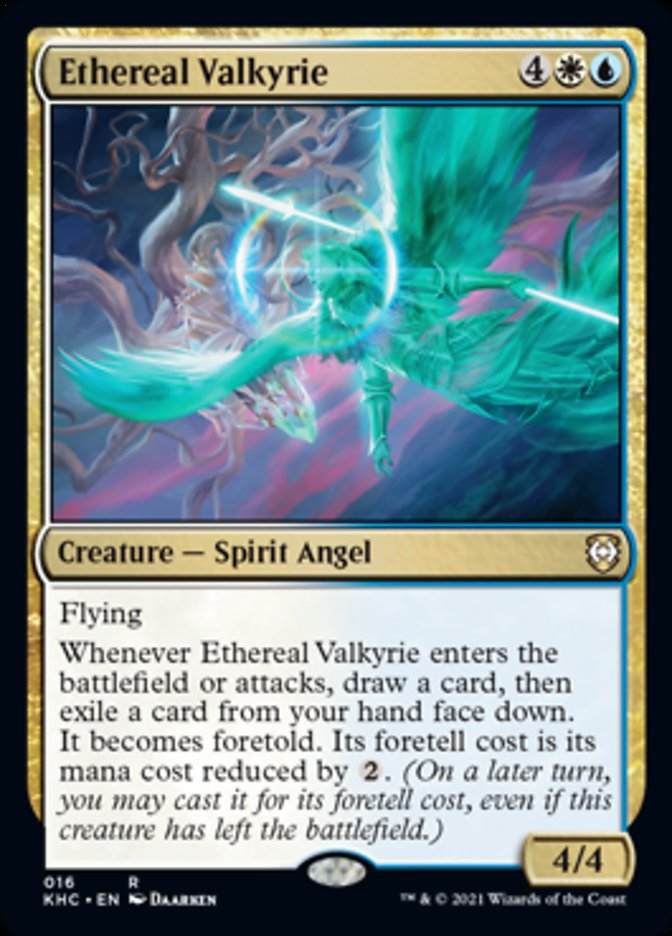 Ethereal Valkyrie [Kaldheim Commander] | Gear Gaming Bentonville