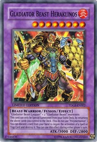 Gladiator Beast Heraklinos [The Duelist Genesis] [TDGS-ENSE2] | Gear Gaming Bentonville