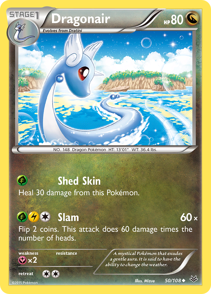 Dragonair (50/108) [XY: Roaring Skies] | Gear Gaming Bentonville