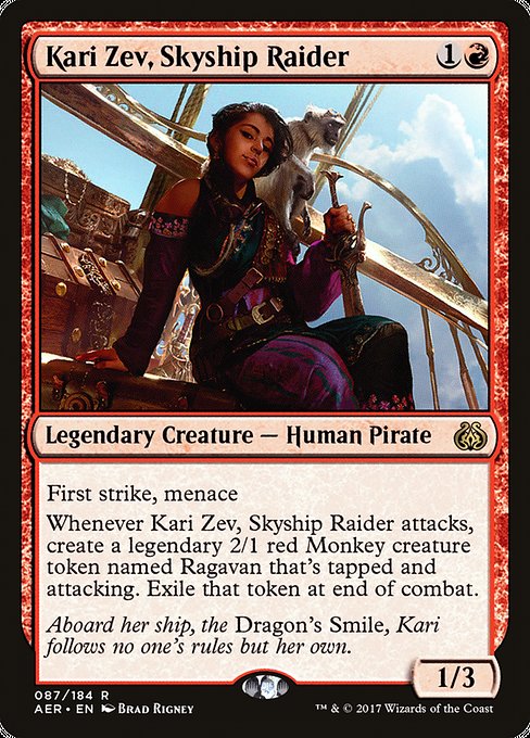 Kari Zev, Skyship Raider [Aether Revolt] | Gear Gaming Bentonville